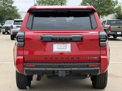 Supersonic Red 2026 Toyota 4Runner Hybrid Platinum
