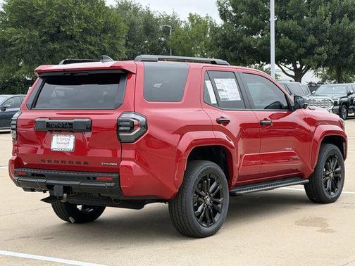 Supersonic Red 2026 Toyota 4Runner Hybrid Platinum