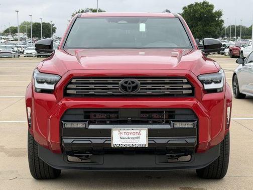 Supersonic Red 2026 Toyota 4Runner Hybrid Platinum
