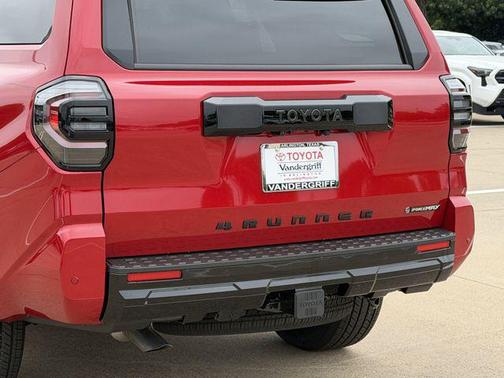 Supersonic Red 2026 Toyota 4Runner Hybrid Platinum