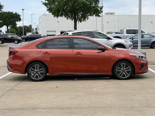 Fire Orange 2024 Kia Forte GT-Line