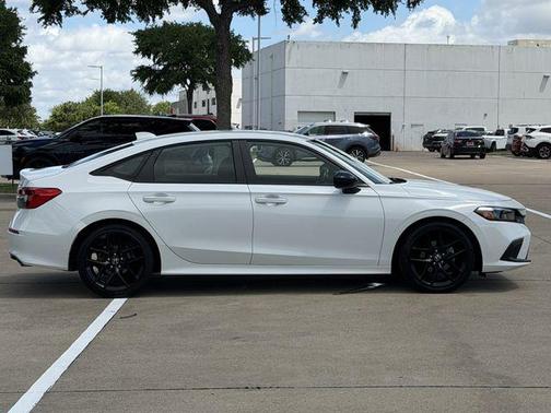 Platinum White Pearl 2023 Honda Civic Sport