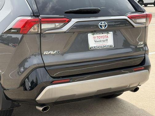 Midnight Black Metallic 2024 Toyota RAV4 Hybrid SE