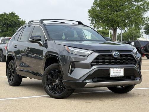 Midnight Black Metallic 2024 Toyota RAV4 Hybrid SE