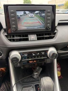 Super White 2019 Toyota RAV4 XLE