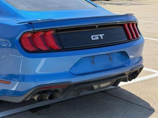 Blue 2019 Ford Mustang GT Premium