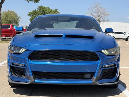 Blue 2019 Ford Mustang GT Premium