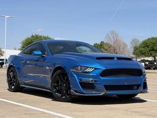 Blue 2019 Ford Mustang GT Premium
