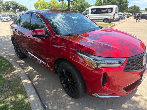Performance Red Pearl 2025 Acura RDX Advance Package