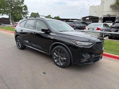 Black 2022 Acura MDX A-Spec Package