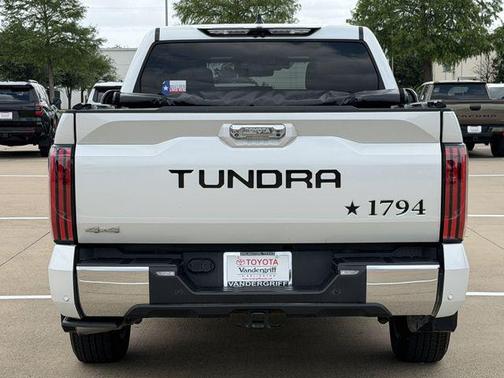White 2025 Toyota Tundra 1794 Edition