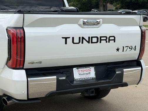 White 2025 Toyota Tundra 1794 Edition