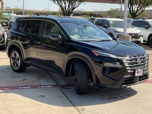 Super Black 2025 Nissan Rogue SV