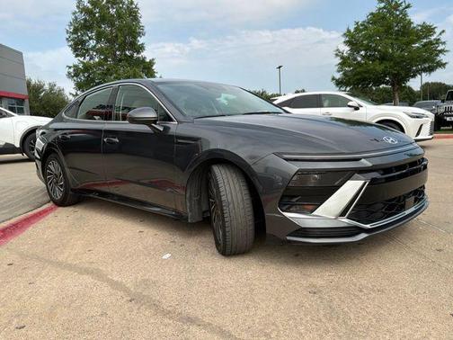 Portofino Gray 2025 Hyundai SONATA Hybrid SE