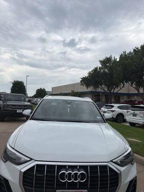 Glacier White Metallic 2020 Audi Q3 45 S line Premium