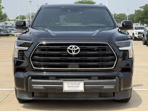 Midnight Black 2025 Toyota Sequoia SR5