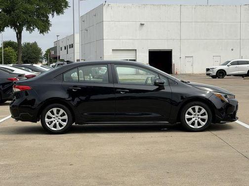 Midnight Black Metallic 2025 Toyota Corolla LE