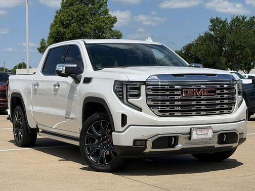 White Frost Tricoat 2024 GMC Sierra 1500 Denali