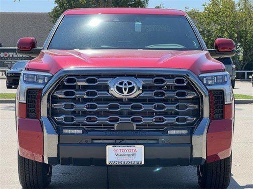Supersonic Red 2026 Toyota Tundra Platinum