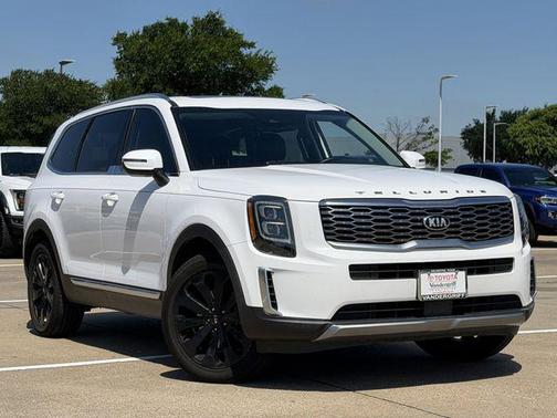 Glacial White Pearl 2021 Kia Telluride EX