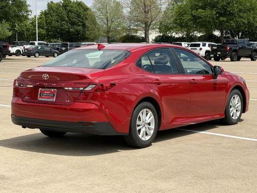 Supersonic Red 2025 Toyota Camry LE