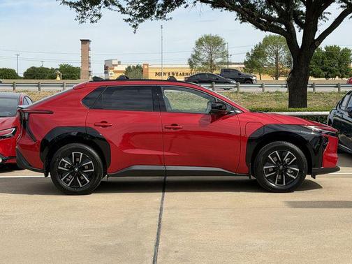 Supersonic Red 2026 Toyota bZ XLE Plus