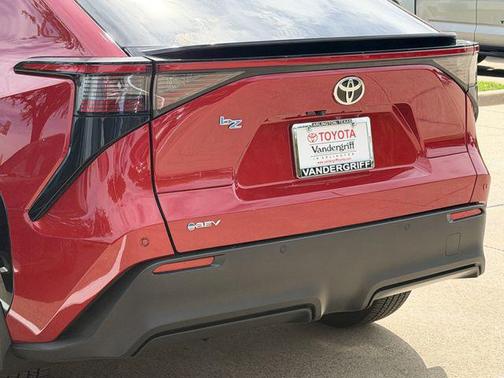 Supersonic Red 2026 Toyota bZ XLE Plus