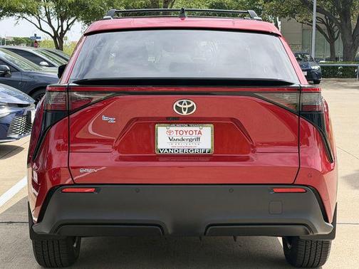 Supersonic Red 2026 Toyota bZ XLE Plus