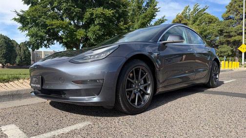 Midnight Silver Metallic 2019 Tesla Model 3 Long Range