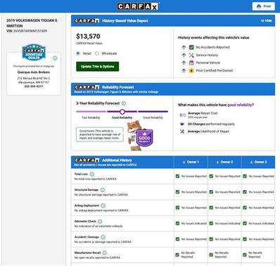 2019 Volkswagen Tiguan 2.0T S 4MOTION