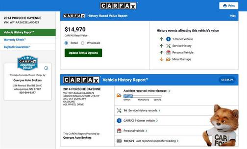 2014 Porsche Cayenne Cayenne