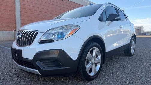 Summit White/Dark Argent Metallic 2016 Buick Encore Base