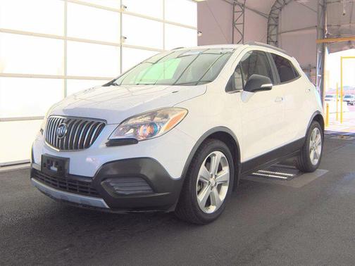 Summit White/Dark Argent Metallic 2016 Buick Encore Base