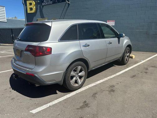Palladium Metallic 2012 Acura MDX 3.7L Technology