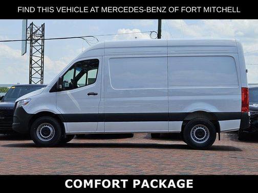Arctic White 2025 Mercedes-Benz Sprinter 2500 Standard Roof