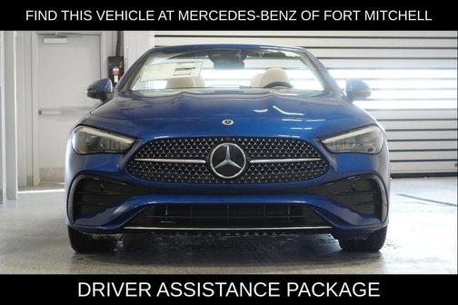 Starling Blue Metallic 2026 Mercedes-Benz CLE 300 4MATIC Cabriolet