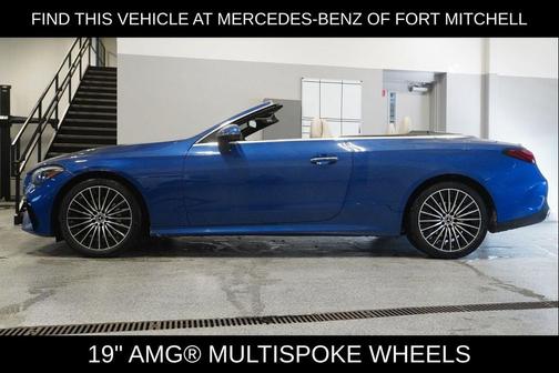 Starling Blue Metallic 2026 Mercedes-Benz CLE 300 4MATIC Cabriolet
