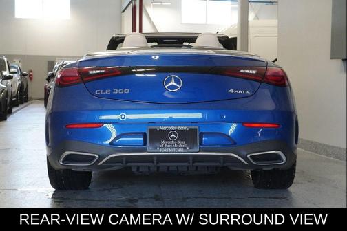 Starling Blue Metallic 2026 Mercedes-Benz CLE 300 4MATIC Cabriolet