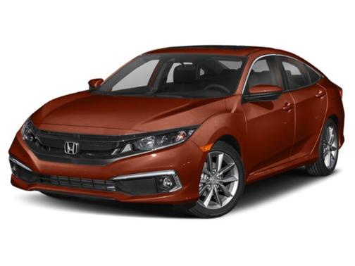 Molten Lava Pearl 2019 Honda Civic EX