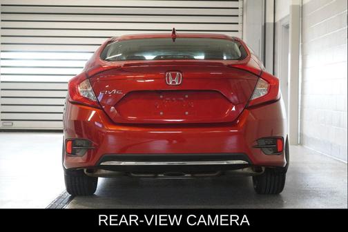 Molten Lava Pearl 2019 Honda Civic EX