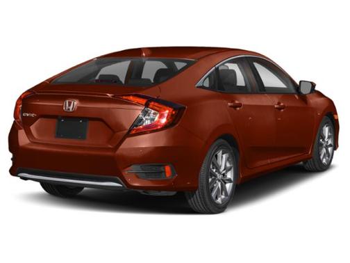 Molten Lava Pearl 2019 Honda Civic EX