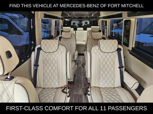 Obsidian Black Metallic 2024 Mercedes-Benz Sprinter 3500XD High Roof