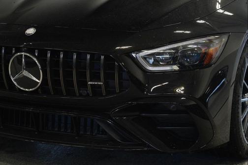 Obsidian Black Metallic 2026 Mercedes-Benz AMG GT 53 4-Door