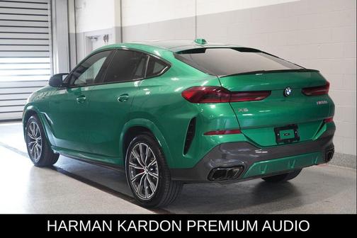 Isle of Man Green Metallic 2025 BMW X6 M60i