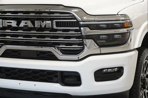 Bright White Clearcoat 2025 RAM 3500 Longhorn