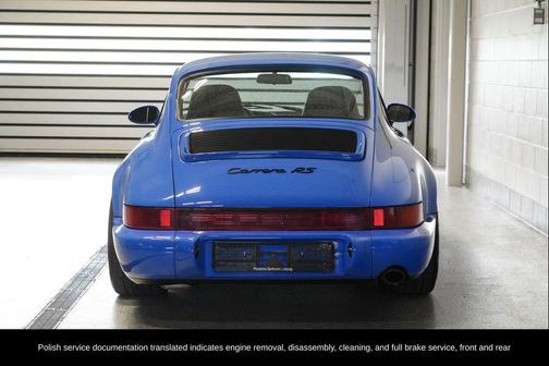 Maritime Blue 1992 Porsche 911 Carrera