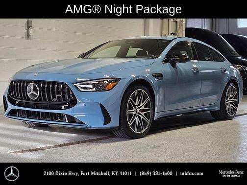 MANUFAKTUR Vintage Blue / China Blue 2026 Mercedes-Benz AMG GT 63 S E Performance 4-Door
