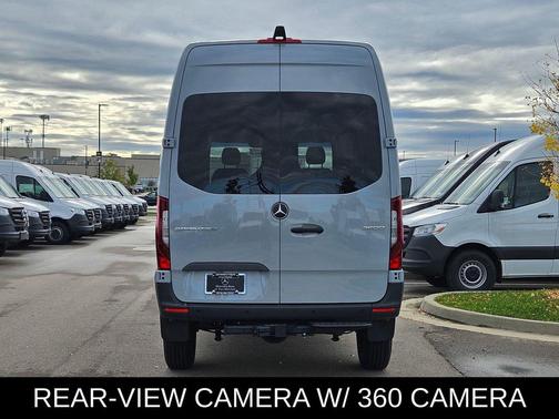 Silver Gray 2025 Mercedes-Benz Sprinter 2500 Standard Roof