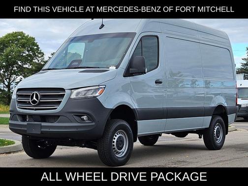 Silver Gray 2025 Mercedes-Benz Sprinter 2500 Standard Roof