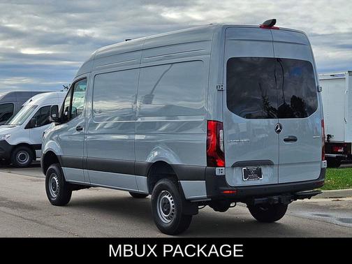 Silver Gray 2025 Mercedes-Benz Sprinter 2500 Standard Roof